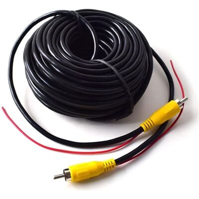 OEM 15m Vidéo Cable Rallonge Rca Jack Cable Prise Phono Connecteur Plug Pour Recul Voiture Fil De Détection Rouge OEM 15m Vidéo Cable Rallonge Rca Jack Cable Prise Phono Connecteur Plug Pour Recul Voiture Fil De Détection Rouge