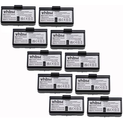 Vhbw - 10x Batería Compatible Con Sennheiser Hdi91, Hdi91-p1/-p2, Hdi92, Hdi92-p, Hdi92p Auriculares Inalámbricos, Cascos (60 Mah, 2,4 V, Nimh) Vhbw - 10x Batería Compatible Con Sennheiser Hdi91, Hdi91-p1/-p2, Hdi92, Hdi92-p, Hdi92p Auriculares Inalámbricos, Cascos (60 Mah, 2,4 V, Nimh)