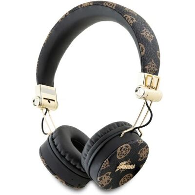 Auriculares Guess GUBH70 - Negro, Guiones de Peonía, On-Ear, Bluetooth 4G Auriculares Guess GUBH70 - Negro, Guiones de Peonía, On-Ear, Bluetooth 4G
