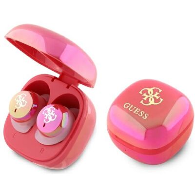 Guess 4G Logo Mini TWS Auriculares Inalámbricos - Rosa Guess 4G Logo Mini TWS Auriculares Inalámbricos - Rosa