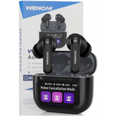 OEM Auriculares Deportivos Inalámbricos Bluetooth 5.4 Con Cancelación Activa De Ruido Y Estuche Con Batería Externa (pl) OEM Auriculares Deportivos Inalámbricos Bluetooth 5.4 Con Cancelación Activa De Ruido Y Estuche Con Batería Externa (pl)