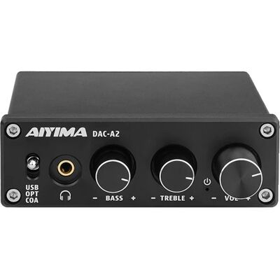 OEM Dac De Audio, Mini Estéreo, Amplificador De Auriculares, Negro OEM Dac De Audio, Mini Estéreo, Amplificador De Auriculares, Negro