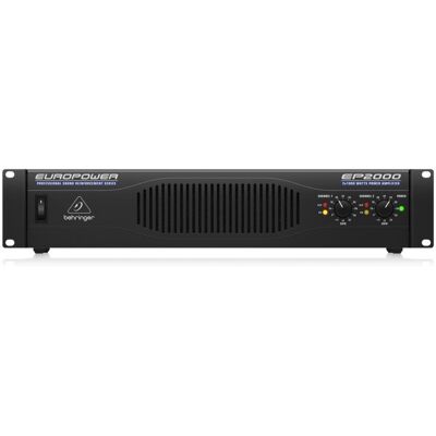 Behringer Ep2000 Amplificador De Audio Rendimiento/fase Negro Behringer Ep2000 Amplificador De Audio Rendimiento/fase Negro