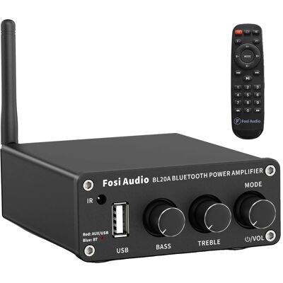 OEM Amplificador De Potencia Bluetooth, Salida De 100 W, Compatible Con Aux Y Usb. OEM Amplificador De Potencia Bluetooth, Salida De 100 W, Compatible Con Aux Y Usb.