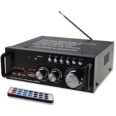 TRADE SHOP TRAESIO Trade Shop - Amplificatore Blj-253 Mini Usb Sd Fm Audio Stereo Auto Moto Mp3 Hi-fi 12v Speaker - TRADE SHOP TRAESIO Trade Shop - Amplificatore Blj-253 Mini Usb Sd Fm Audio Stereo Auto Moto Mp3 Hi-fi 12v Speaker -
