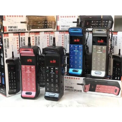 TRADE SHOP TRAESIO Kimiso Kms-216 Altavoz Inalámbrico Bluetooth Usb / Tarjeta Tf / Radio Fm - TRADE SHOP TRAESIO Kimiso Kms-216 Altavoz Inalámbrico Bluetooth Usb / Tarjeta Tf / Radio Fm -