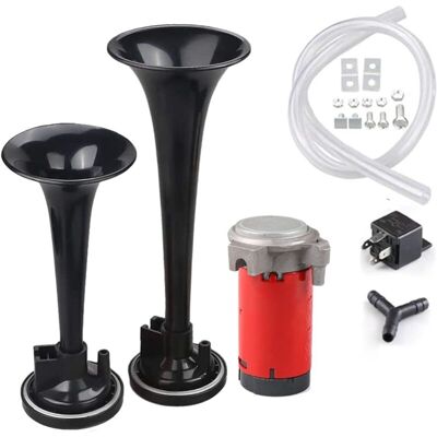 OEM Bocina De Coche De 12 V, Bocina De Aire Universal Fuerte, Doble Trompeta De 12 V, 178 Db, Bocina De Aire Con Kit De Compresor, Trompeta De Altavoz Súper Fuerte Para Coche, Camión, Tren, OEM Bocina De Coche De 12 V, Bocina De Aire Universal Fuerte, Doble Trompeta De 12 V, 178 Db, Bocina De Aire Con Kit De Compresor, Trompeta De Altavoz Súper Fuerte Para Coche, Camión, Tren,