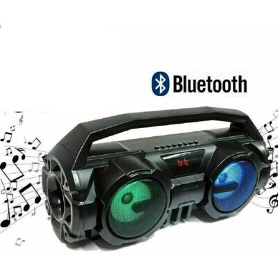 TRADE SHOP TRAESIO Ks-s1 Inalámbrico Portátil Bluetooth Altavoz Altavoz Usb Wifi - TRADE SHOP TRAESIO Ks-s1 Inalámbrico Portátil Bluetooth Altavoz Altavoz Usb Wifi -