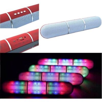 TRADE SHOP TRAESIO Altavoz Altavoz Bluetooth Fm Tf Aux Usb Manos Libres Pulse Led Ipod Smartphone Tablet - TRADE SHOP TRAESIO Altavoz Altavoz Bluetooth Fm Tf Aux Usb Manos Libres Pulse Led Ipod Smartphone Tablet -
