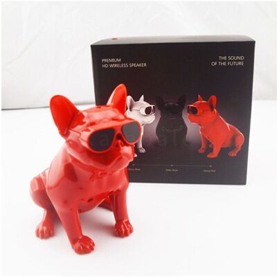 Trade Shop Mini Altavoz Bulldog Bluetooth - Estéreo inalámbrico Trade Shop Mini Altavoz Bulldog Bluetooth - Estéreo inalámbrico