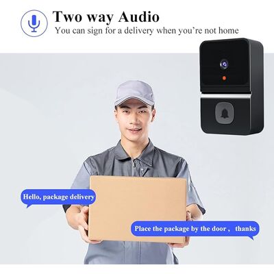 OEM Altavoz De Vídeo Inalámbrico, 480p, Audio De 2 Canales, Timbre Con Vídeo, Funciona Con Pilas Domésticas. OEM Altavoz De Vídeo Inalámbrico, 480p, Audio De 2 Canales, Timbre Con Vídeo, Funciona Con Pilas Domésticas.