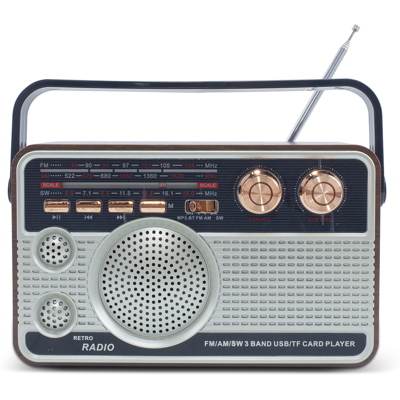 MEDIAWAVE STORE Radio Fm Retro Inalámbrico Q-fm01 Altavoz Portátil Mp3 Bluetooth Usb Aux Tf MEDIAWAVE STORE Radio Fm Retro Inalámbrico Q-fm01 Altavoz Portátil Mp3 Bluetooth Usb Aux Tf