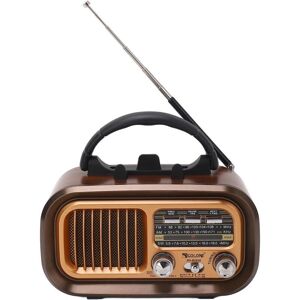 XVX Altavoz Bluetooth Retro Con Energía Solar, Radio Fm Portátil XVX Altavoz Bluetooth Retro Con Energía Solar, Radio Fm Portátil