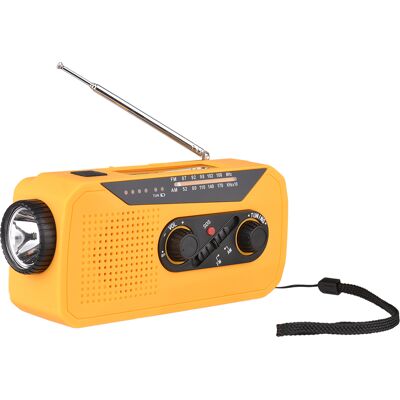 OEM Radio Solar De Emergencia Con Manivela, Batería Recargable, Alarma Sos, Radio Am/fm, Potente Linterna, Conector Para Auriculares Y Puerto Usb, Ideal Para Acampar Y Hacer Senderismo. OEM Radio Solar De Emergencia Con Manivela, Batería Recargable, Alarma Sos, Radio Am/fm, Potente Linterna, Conector Para Auriculares Y Puerto Usb, Ideal Para Acampar Y Hacer Senderismo.