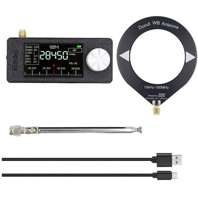 OEM Receptor De Radio Portátil Si4732 10khz-180mhz Am Fm Sw Mw Vhf Radio De Bolsillo Con Antena OEM Receptor De Radio Portátil Si4732 10khz-180mhz Am Fm Sw Mw Vhf Radio De Bolsillo Con Antena