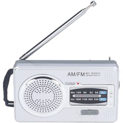 OEM Radio Portátil Am/fm A Pilas, Carcasa De Plástico Impermeable, Para Uso En Exteriores Y Ocio (bc-r2033) OEM Radio Portátil Am/fm A Pilas, Carcasa De Plástico Impermeable, Para Uso En Exteriores Y Ocio (bc-r2033)