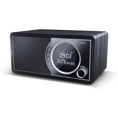 Sharp Radio Digital Portátil Dr-450 Dab+\/fm Lcd Negro Sharp Radio Digital Portátil Dr-450 Dab+\/fm Lcd Negro
