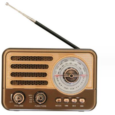 OEM Radio Portátil Am/fm, Altavoz Bluetooth, Radio Retro, Batería Recargable, Apta Para Uso En Interiores Y Exteriores, Regalo Para Padres. OEM Radio Portátil Am/fm, Altavoz Bluetooth, Radio Retro, Batería Recargable, Apta Para Uso En Interiores Y Exteriores, Regalo Para Padres.