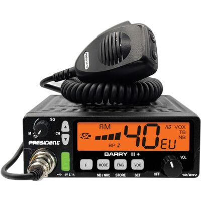 Supplies4U Barry II+ Radio CB - 40 Canales Supplies4U Barry II+ Radio CB - 40 Canales