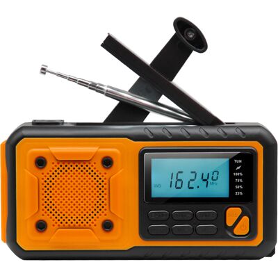 OEM Radio De Emergencia Para Exteriores Con Energía Solar, Manivela, Radio Digital Fm/am/wb, Linterna, Luz De Lectura, Alarma Sos, Batería De 4000 Mah Y Conector Para Auriculares De 3,5 Mm. OEM Radio De Emergencia Para Exteriores Con Energía Solar, Manivela, Radio Digital Fm/am/wb, Linterna, Luz De Lectura, Alarma Sos, Batería De 4000 Mah Y Conector Para Auriculares De 3,5 Mm.
