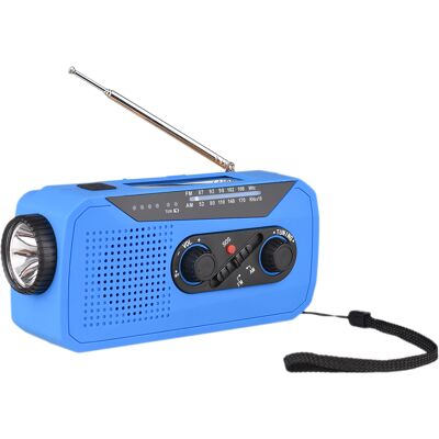 OEM Radio Solar De Emergencia Con Manivela, Batería Recargable, Alarma Sos, Radio Am/fm, Potente Linterna, Conector Para Auriculares Y Puerto Usb, Ideal Para Acampar Y Hacer Senderismo. OEM Radio Solar De Emergencia Con Manivela, Batería Recargable, Alarma Sos, Radio Am/fm, Potente Linterna, Conector Para Auriculares Y Puerto Usb, Ideal Para Acampar Y Hacer Senderismo.