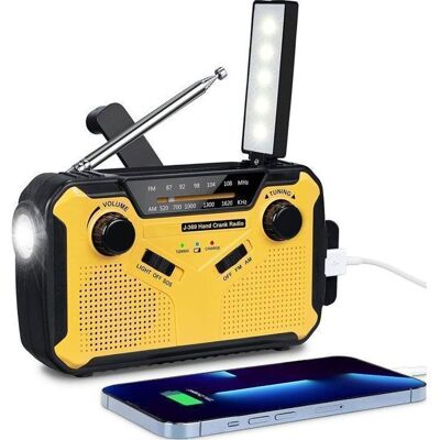 OEM Radio Portátil De Supervivencia Con Dinamo, Radio Am/fm Solar Con Manivela, Radio Portátil A Batería Con Batería Externa De 2500 Mah, Alarma Sos Y Linterna De Bolsillo. OEM Radio Portátil De Supervivencia Con Dinamo, Radio Am/fm Solar Con Manivela, Radio Portátil A Batería Con Batería Externa De 2500 Mah, Alarma Sos Y Linterna De Bolsillo.