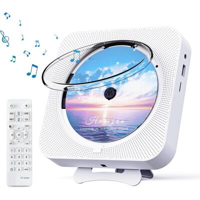 OEM Reproductor De Cd, Bluetooth 5.1, Radio Fm, Altavoces Hi-fi, Ranura Para Tarjeta Tf Usb, Control Remoto, Temporizador, Oficina En Casa OEM Reproductor De Cd, Bluetooth 5.1, Radio Fm, Altavoces Hi-fi, Ranura Para Tarjeta Tf Usb, Control Remoto, Temporizador, Oficina En Casa