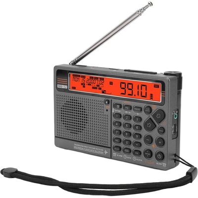 OEM Radio Portátil De Onda Corta Hrd-757, Sw Fm Mw Air V.uhf Wb, Multibanda Alimentada Por Batería, 2500 Mah, Recargable, Con Bluetooth, Alarma Sos Y Linterna - Naranja OEM Radio Portátil De Onda Corta Hrd-757, Sw Fm Mw Air V.uhf Wb, Multibanda Alimentada Por Batería, 2500 Mah, Recargable, Con Bluetooth, Alarma Sos Y Linterna - Naranja