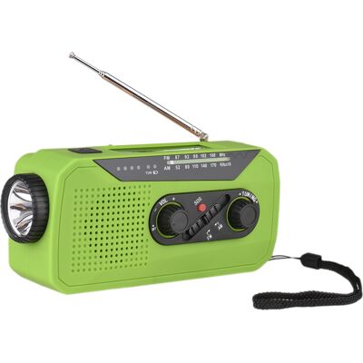 OEM Radio Solar De Emergencia Con Manivela, Batería Recargable, Alarma Sos, Radio Am/fm, Potente Linterna, Conector Para Auriculares Y Puerto Usb, Ideal Para Acampar Y Hacer Senderismo. OEM Radio Solar De Emergencia Con Manivela, Batería Recargable, Alarma Sos, Radio Am/fm, Potente Linterna, Conector Para Auriculares Y Puerto Usb, Ideal Para Acampar Y Hacer Senderismo.