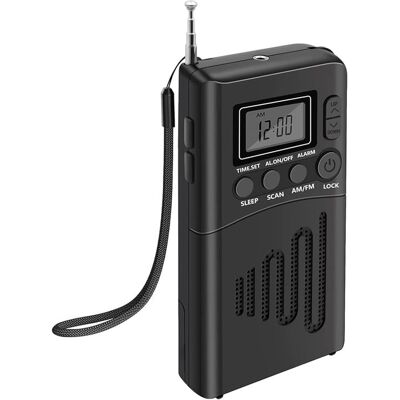 OEM Radios De Bolsillo, Mini Radio De Emergencia Fm/am, Radio De Emergencia, Mini Radio De Emergencia Portátil Fm/am, Radio A Pilas, Negro OEM Radios De Bolsillo, Mini Radio De Emergencia Fm/am, Radio De Emergencia, Mini Radio De Emergencia Portátil Fm/am, Radio A Pilas, Negro