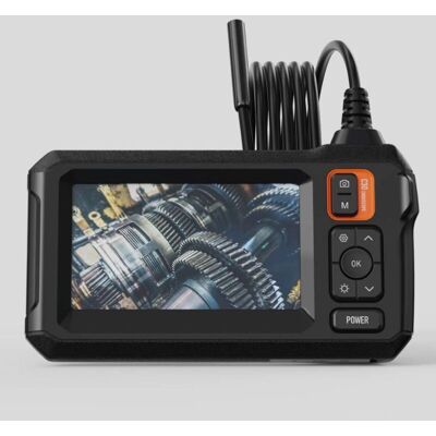 TONCHEAN Cámara Endoscópica Hd 1080p Con Pantalla Ips, Ángulo De Visión De 170 Grados, Ip67, Impermeable, Con Luces Led Y Batería De 2000 Mah Para Inspección De Alcantarillado (5 M) TONCHEAN Cámara Endoscópica Hd 1080p Con Pantalla Ips, Ángulo De Visión De 170 Grados, Ip67, Impermeable, Con Luces Led Y Batería De 2000 Mah Para Inspección De Alcantarillado (5 M)