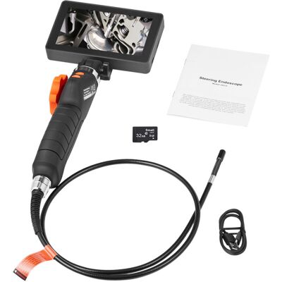 Mophorn - Cámara De Boroscopio Articulada, Cámara De Inspección De Endoscopio Articulada Bidireccional Con 5' Ips 1080p, Lente Pequeña De 0.252 In, 8 Luces Led, Zoom 8x (4,9 Pies) Mophorn - Cámara De Boroscopio Articulada, Cámara De Inspección De Endoscopio Articulada Bidireccional Con 5' Ips 1080p, Lente Pequeña De 0.252 In, 8 Luces Led, Zoom 8x (4,9 Pies)