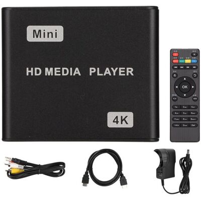 OEM Mini Lecteur Multimédia 4k Hd Avec Télécommande Et Indicateur Led OEM Mini Lecteur Multimédia 4k Hd Avec Télécommande Et Indicateur Led