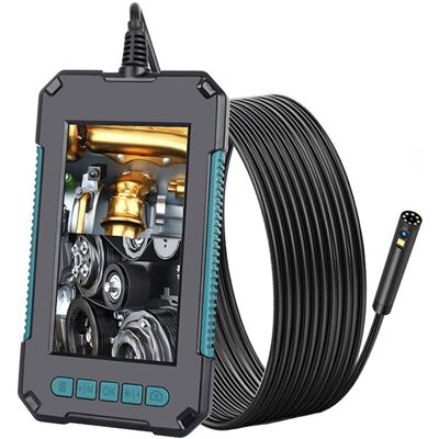 OEM Cámara Endoscópica Industrial Hd 1080p Para Inspección De Tuberías Con Pantalla Lcd De 4,3 Pulgadas, Luz Led, Cable Semirrígido Y Tarjeta De 32 Gb (5 M). OEM Cámara Endoscópica Industrial Hd 1080p Para Inspección De Tuberías Con Pantalla Lcd De 4,3 Pulgadas, Luz Led, Cable Semirrígido Y Tarjeta De 32 Gb (5 M).