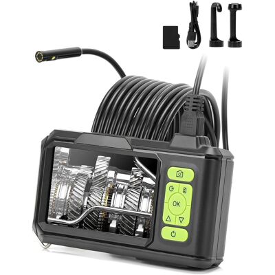 OEM Cámara Endoscópica Ips De 4,3" Con Doble Lente, Cámara Endoscópica Industrial Impermeable, Cámara De Inspección Hd 1080p Con Led Ajustables, Cable Semirrígido De 5 M, Tarjeta Tf De 32 Gb, Ip67 OEM Cámara Endoscópica Ips De 4,3" Con Doble Lente, Cámara Endoscópica Industrial Impermeable, Cámara De Inspección Hd 1080p Con Led Ajustables, Cable Semirrígido De 5 M, Tarjeta Tf De 32 Gb, Ip67