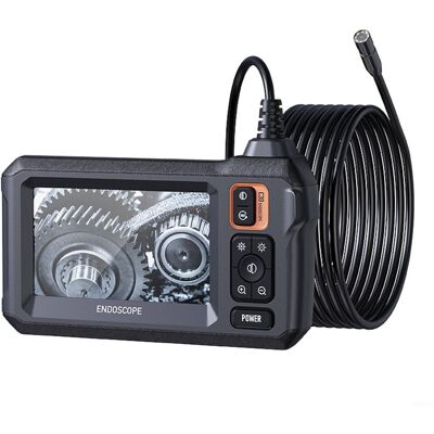 OEM Cámara De Inspección Endoscópica De Doble Lente, Endoscopio Hd De 1080p Con Luz, Pantalla Ips De 4,3", Sonda De 8 Mm, Cámara Flexible Impermeable De 1 M Para Motor De Automóvil Montado En La Pared. OEM Cámara De Inspección Endoscópica De Doble Lente, Endoscopio Hd De 1080p Con Luz, Pantalla Ips De 4,3", Sonda De 8 Mm, Cámara Flexible Impermeable De 1 M Para Motor De Automóvil Montado En La Pared.