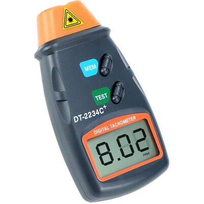 OEM Tacómetro Digital, Velocímetro Con Cámara Láser Sin Contacto, Pantalla Lcd Grande, Pilas No Incluidas. OEM Tacómetro Digital, Velocímetro Con Cámara Láser Sin Contacto, Pantalla Lcd Grande, Pilas No Incluidas.
