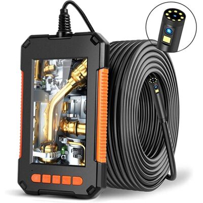 Galozzoit – Cámara De Inspección Endoscópica Hd 1080p – Pantalla Lcd De 4,3 Pulgadas – Resistencia Al Agua Ip67 – Cable De 2 Metros – 8 Luces Led Ajustables Galozzoit – Cámara De Inspección Endoscópica Hd 1080p – Pantalla Lcd De 4,3 Pulgadas – Resistencia Al Agua Ip67 – Cable De 2 Metros – 8 Luces Led Ajustables