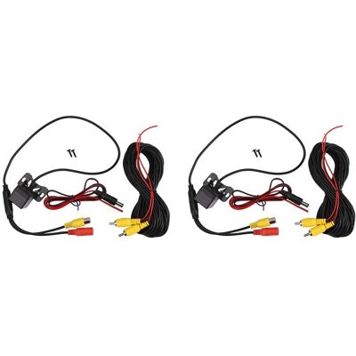 OEM Adecuada Para Dos Cámaras De Visión Trasera De Coche, Cámara Universal De Marcha Atrás Y Aparcamiento, 8 Luces Led, Visión Nocturna Nítida, Resistente Al Agua, Imagen En Color De Alta Definición Con G OEM Adecuada Para Dos Cámaras De Visión Trasera De Coche, Cámara Universal De Marcha Atrás Y Aparcamiento, 8 Luces Led, Visión Nocturna Nítida, Resistente Al Agua, Imagen En Color De Alta Definición Con G