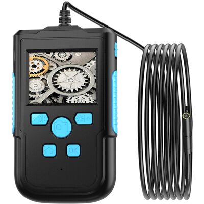 OEM Endoscopio Industrial, Cámara De Inspección Endoscópica Digital Hd 1080p Con Cámara Impermeable Ip67 De 5,5 Mm, Cámara Para Alcantarillado Con Pantalla Ips De 2,4", Cable Semirrígido De 5 M. OEM Endoscopio Industrial, Cámara De Inspección Endoscópica Digital Hd 1080p Con Cámara Impermeable Ip67 De 5,5 Mm, Cámara Para Alcantarillado Con Pantalla Ips De 2,4", Cable Semirrígido De 5 M.