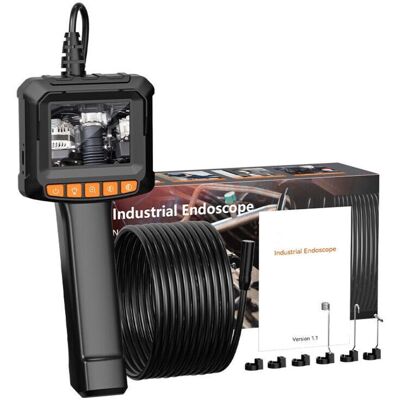OEM Endoscopio Crezuo 1080p Hd Con Zoom 2x, Cámara De Inspección De Tuberías Ips De 2,4 Pulgadas Resistente Al Agua Ip67, Cable Semirrígido De 5 M, 8 Led Ajustables, Gadgets Para Hombres-crezuo OEM Endoscopio Crezuo 1080p Hd Con Zoom 2x, Cámara De Inspección De Tuberías Ips De 2,4 Pulgadas Resistente Al Agua Ip67, Cable Semirrígido De 5 M, 8 Led Ajustables, Gadgets Para Hombres-crezuo