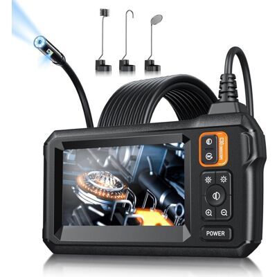 OEM Cámara Endoscópica Con Luz, Endoscopio Industrial De 4,3 Pulgadas, 1080p Hd, Resistente Al Agua Ip67 (5 M) -crezuo OEM Cámara Endoscópica Con Luz, Endoscopio Industrial De 4,3 Pulgadas, 1080p Hd, Resistente Al Agua Ip67 (5 M) -crezuo