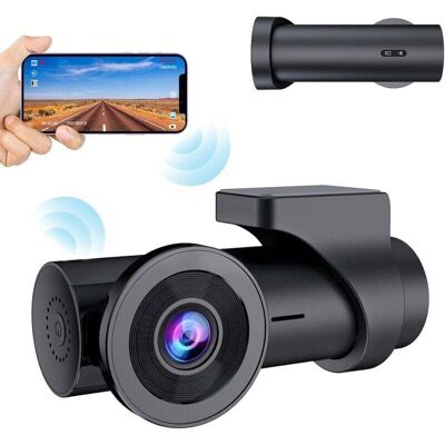 Cámara Para Coche Kzq Full Hd 1080p Con Wifi, Gran Angular De 170° Y Grabación En Bucle. Cámara Para Coche Kzq Full Hd 1080p Con Wifi, Gran Angular De 170° Y Grabación En Bucle.