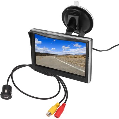 OEM Kit De Sistema De Cámara De Visión Trasera De 5 Pulgadas V1 V2 Hd 12-24v Apto Para Vehículos OEM Kit De Sistema De Cámara De Visión Trasera De 5 Pulgadas V1 V2 Hd 12-24v Apto Para Vehículos