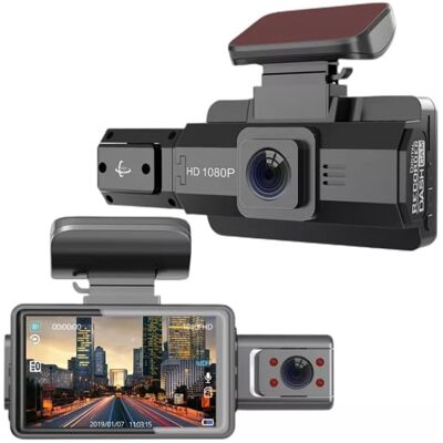 OEM Grabadora De Conducción Para Coche F9 Con Doble Cámara Frontal E Interior, Visión Nocturna Infrarroja Hd. OEM Grabadora De Conducción Para Coche F9 Con Doble Cámara Frontal E Interior, Visión Nocturna Infrarroja Hd.