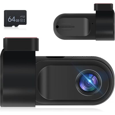 OEM Cámara De Salpicadero Con Visión Trasera Y Doble Cámara 1080p, Compatible Con Sensor De Gravedad, Asistente De Aparcamiento, Grabación En Bucle, Visión Nocturna Y Brillo Ajustable, Además De Tarjeta S OEM Cámara De Salpicadero Con Visión Trasera Y Doble Cámara 1080p, Compatible Con Sensor De Gravedad, Asistente De Aparcamiento, Grabación En Bucle, Visión Nocturna Y Brillo Ajustable, Además De Tarjeta S