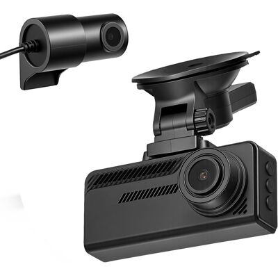 Mophorn Cámara De Salpicadero Para Coche Con Ventosa, Dashcam Frontal Y Trasera 4k+1080p, Incluye Tarjeta De 32 Gb, Gps Integrado, Sensor G, Ángulo De Visión Frontal De 129° Y Trasero De 125° Mophorn Cámara De Salpicadero Para Coche Con Ventosa, Dashcam Frontal Y Trasera 4k+1080p, Incluye Tarjeta De 32 Gb, Gps Integrado, Sensor G, Ángulo De Visión Frontal De 129° Y Trasero De 125°