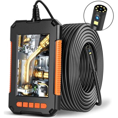 OEM Cámara De Inspección Endoscópica De Doble Cabezal, Endoscopio Digital De Doble Lente Hd 1080p, Pantalla Lcd De 4,3 Pulgadas, Resistente Al Agua Ip67, Con 8 Luces Led (2 M). OEM Cámara De Inspección Endoscópica De Doble Cabezal, Endoscopio Digital De Doble Lente Hd 1080p, Pantalla Lcd De 4,3 Pulgadas, Resistente Al Agua Ip67, Con 8 Luces Led (2 M).