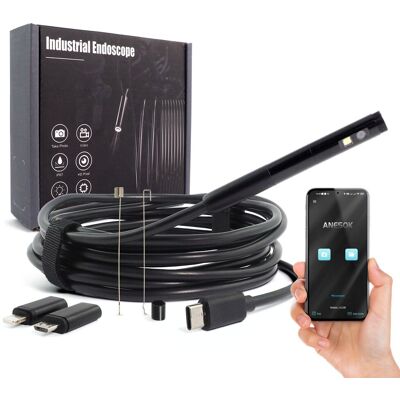 OEM Cámara De Inspección Endoscópica Wi-fi Inskam W300 De 3 Metros Con Dos Cámaras Full Hd. OEM Cámara De Inspección Endoscópica Wi-fi Inskam W300 De 3 Metros Con Dos Cámaras Full Hd.