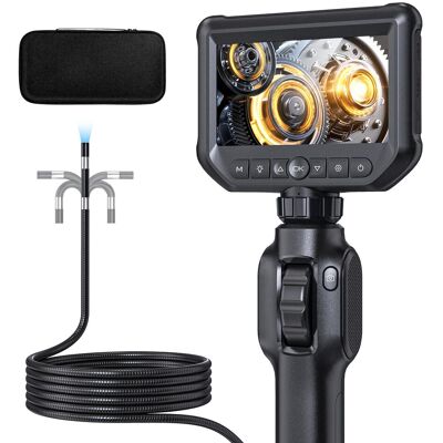 OEM Endoscopio Industrial Para Inspección De Tuberías - Endoscopio Qimic 1080p Ips De 4,3" Con 8 Led, Resistente Al Agua Ip67, Cámara Endoscópica, Boroscopio Flexible, Cable Semirrígido De 1 M/3,3 Pies OEM Endoscopio Industrial Para Inspección De Tuberías - Endoscopio Qimic 1080p Ips De 4,3" Con 8 Led, Resistente Al Agua Ip67, Cámara Endoscópica, Boroscopio Flexible, Cable Semirrígido De 1 M/3,3 Pies